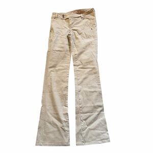 Vintage Candie's Low-Rise Khaki Flare Pants